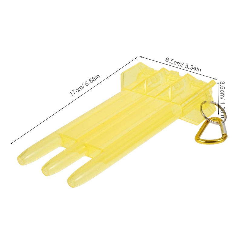 Sosoport Plastic Case Storage Box for Darts Portable Dart Accessory