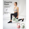 YOTTOY Soft Kettlebell,Kettlebell Anti-Slip Grip Weight for Home Workouts, Kettlebells