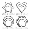 Cookie Cutters Set of 12 Stainless Steel Cookie Cutters Round