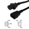 3ft IEC C14 to IEC C15 Power Cable - 14AWG
