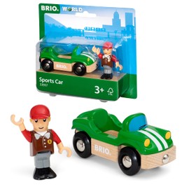 BRIO World - Sports Car for Kids Age 3 Years Up - Compatible with all BRIO Railway Sets & Accessories