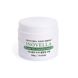 InnovaBella 이노벨라 클렌징크림 녹차 세안제 클렌징로션 500g Innova Cleansing Cream Green Tea Facial Cleanser Cleansing Lotion 500g