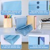 Document Organizer Folio with Labels, Folio Folders with Pockets, Personal