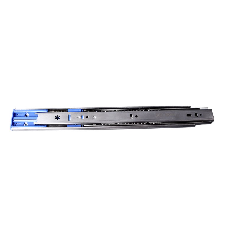 2PCS 14 Inch Push to Open Drawer Slides Stainless Steel