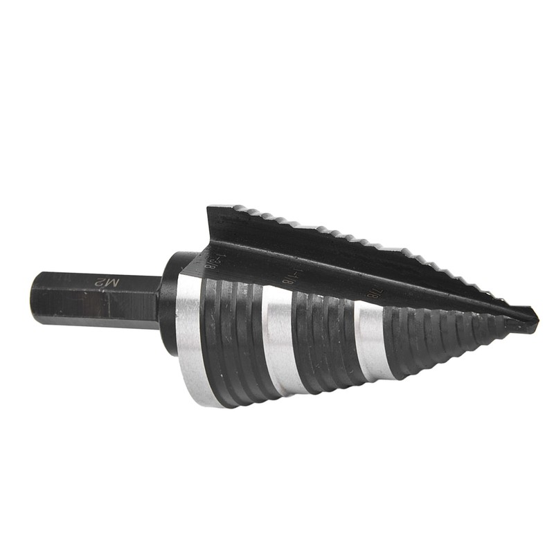 3/16 to 1‑3/8in Step Drill M2 High Speed Steel Nitrided