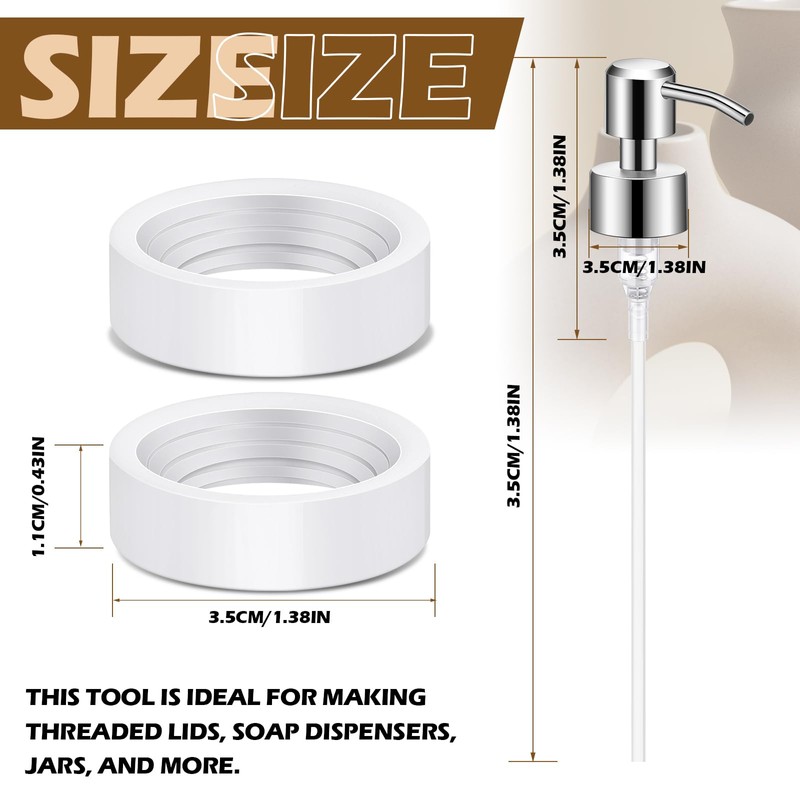 LemonRoad 4 Pcs Threading Tool and Dispenser Set Thread Cutter