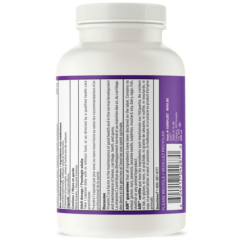 AOR - Vitamin C - 300 Capsules