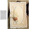 Rectangular Lace Cutting Dies with Metal Frame for Scrapbooking Cutting