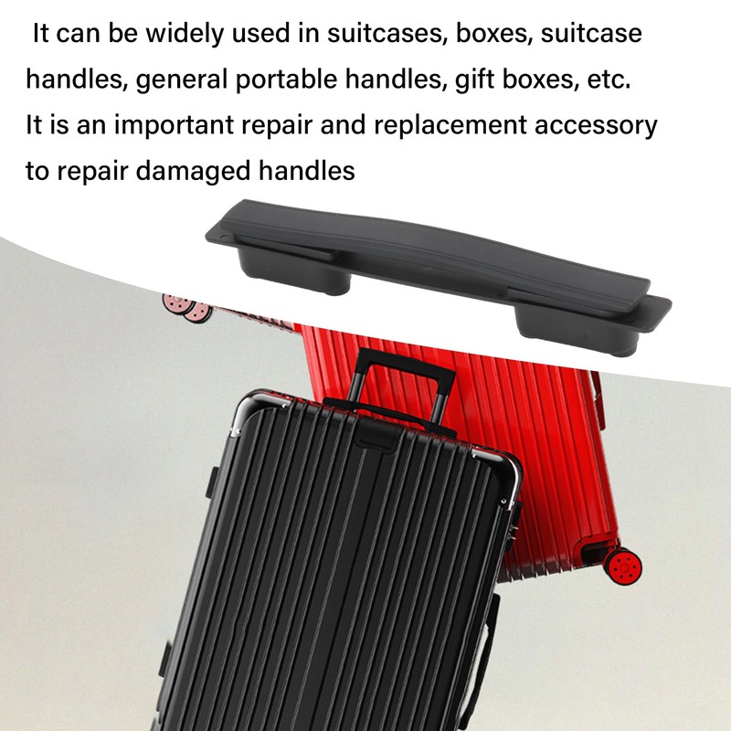 RDEXP Luggage Suitcase Handle, Replacement Suitcase Handles, Black Luggage Handle,