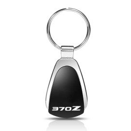 Au-Tomotive Gold, Inc for Nissan 370Z Black Tear Drop Key Chain Key-ring Keychain