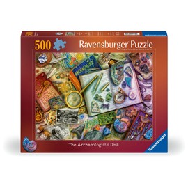Ravensburger Puzzle 12000699 - Aimee Stewart: Archaeology - 500 Pieces Puzzle for Adults and Children from 12 Years