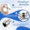 Giantree Multifunctional triangular key, 5-in-1 control cabinet key, multifunctional key,