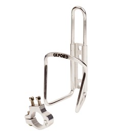 Oxford Bottle Cage and Handlebar Backet - Silver