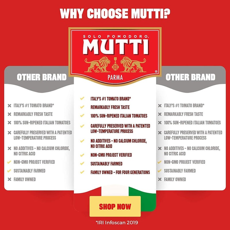 Mutti — 24.5 oz. Tomato Puree with Fresh Basil (Passata