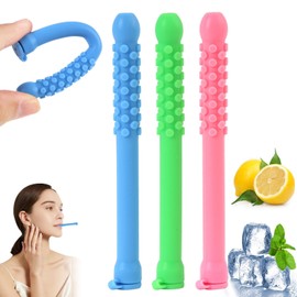 3PCS Chewable Breather with Pure Lock Flavor, Portable Chewable Breather Stick for Fresh Breath, On-The-Go Aromatherapy for Fresh Breath, Mental Focus And Natural Energy(Valentine's Day Gift)