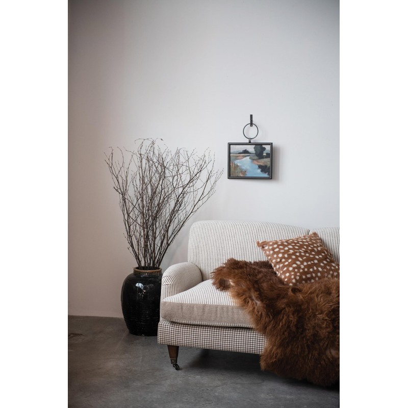 Creative Co-Op Metal and Wood Framed Landscape Wall Art with