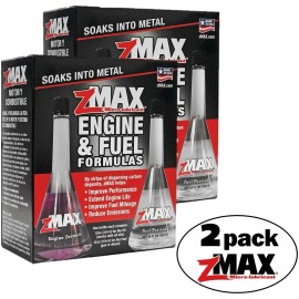 zMAX 58-011 - Engine & Fuel Formula Kit - Easy to Use - 12 oz. - 2 Pack
