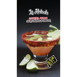 La Helada Rim Dip Bundle! Tamarind Flavored Paste, Mango Flavored Paste and Cocktail Ready Seasoning Powder Chili Flavor Rim Dip! Escarchador/Rimmer for Drinks, Cocktails and Micheladas!