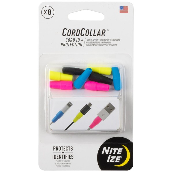 CordCollar Cord ID + Protection - 8 pack