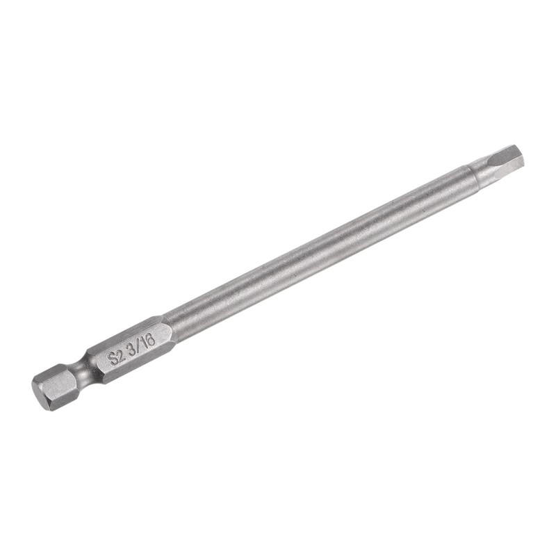 HARFINGTON 3/16" Hex Screwdriver Bit SAE 1/4" Hex Shank 4"