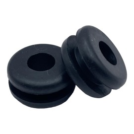Dangoodbuy Rubber Grommet to fit 1/2" Hole in 1/8" Thick Panel - 5/16" Inner Diameter (4)