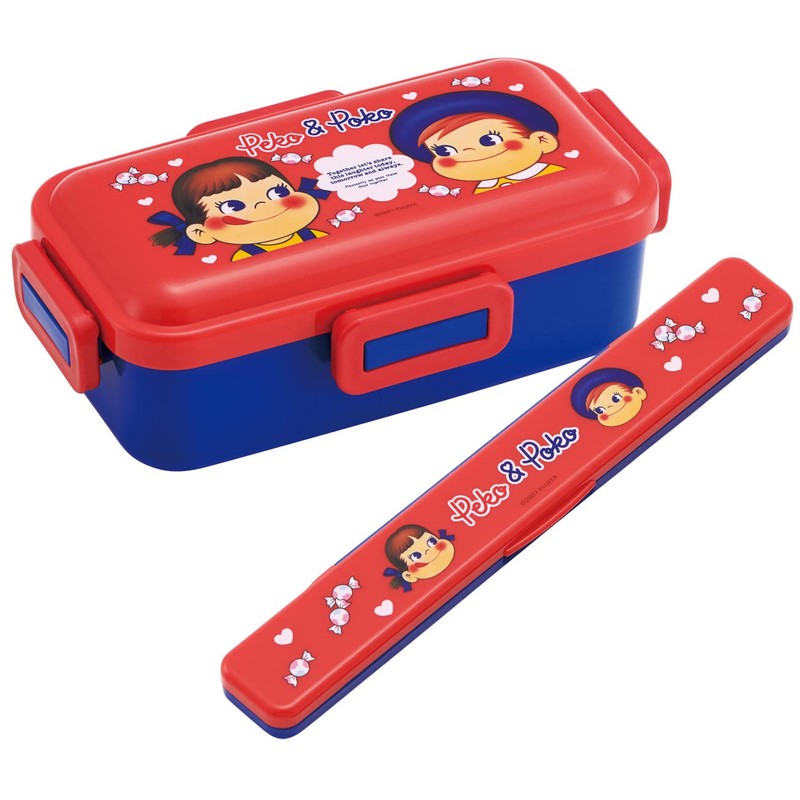 Skater PFLB6AG-A Antibacterial Fluffy Lunch Box with Dome-Shaped Lid, 18.9