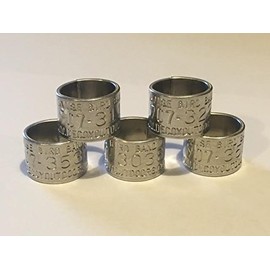 Decoy Outdoors 5 (Five) Goose Bands, Add to Your Lanyard or Goose Mount