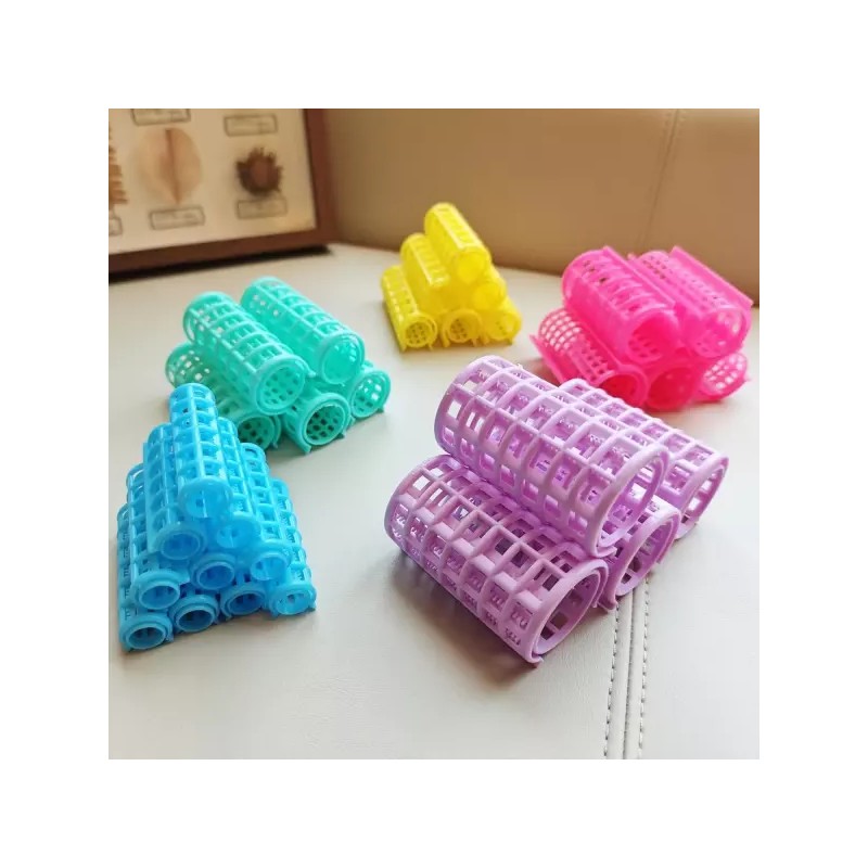 Ulifebetter 30Pcs 플라스틱 헤어 컬링기 셀프 그립 무히트 세트 -