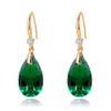 Austrian Crystal Teardrop Dangle Drop Earrings for Women