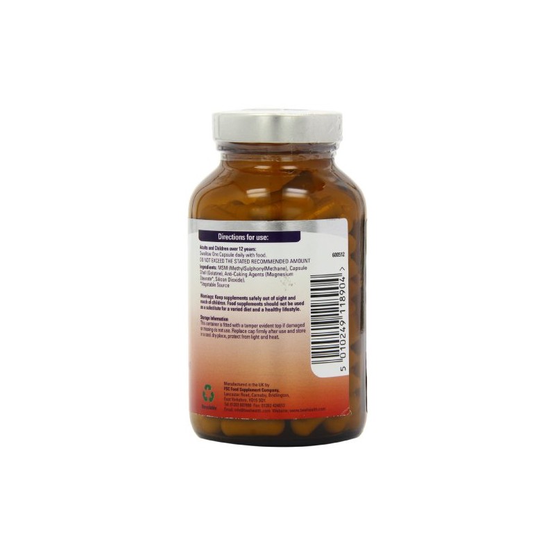 FSC 1000mg Msm - Pack of 120 Capsules