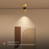 Aisilan 9W LED Gold Directional Dimmable Ceiling Spotlight Indoor, Anti-Glare