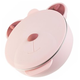 TOYANDONA Baby Suction Bowl Suction s for Baby Bowl with Sealed Lid Baby Feeding Bowl Safety Baby Bowl Infants Bowl Baby Tableware Complementary Food Stainless Steel Child Grid Food