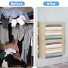 3Pack Foldable Storage Bins - Frame Storage Box Linen Fabric