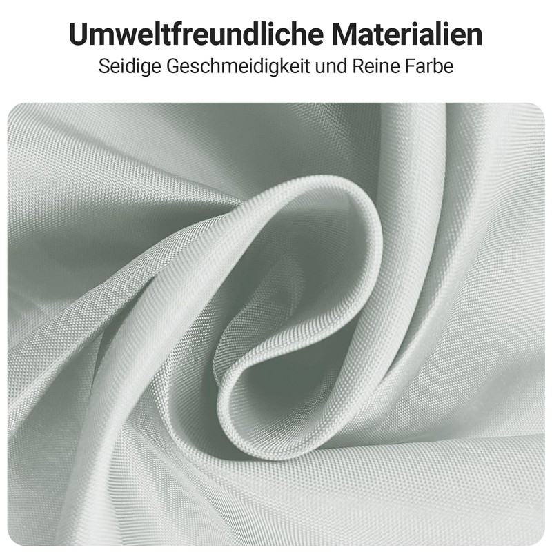 Lerores Duschvorhang 80x200cm Grau, Beschwerter Saum Antischimmel Textil, Wasserabweisend, Waschbar