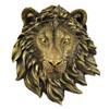 Hausdec 1Pcs Animal Wall Decor Lion Wall Decor Wall Statue