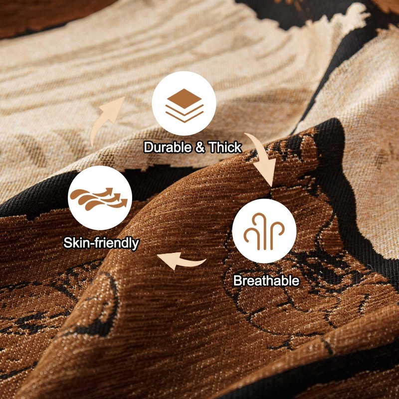 YouLanHome Washable Couch Cover for 3-Cushion Sofas, Pet & Kid