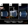 RTUNES RACING - BLUE - SHORT RAM INTAKE Compatible For