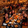 3Pack Halloween Tablecloth 54 x 108 Inch Black Halloween Table