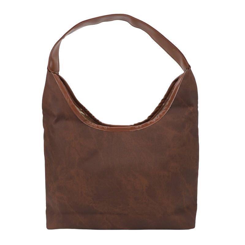 Shoulder Bag for Women Soft PU Leather Minimalistic Top Handle