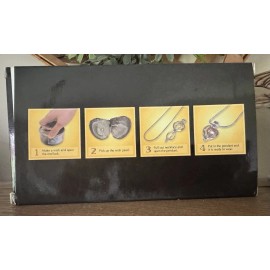 Dong Hui NEW ~ DONG HUI ~ GENUINE PEARL IN OYSTER ~ CAGE PENDANT NECKLACE ~ new in box