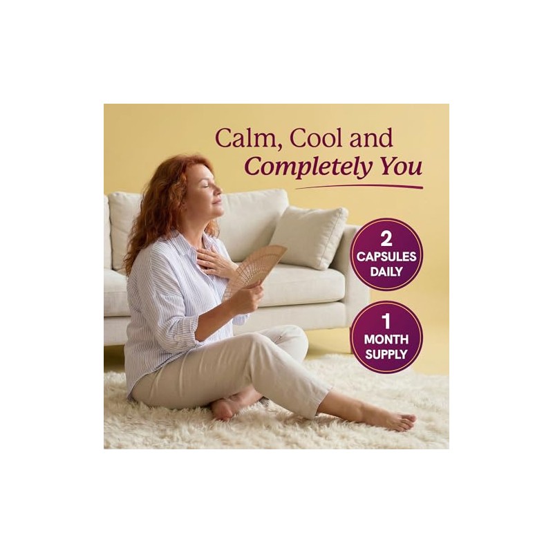 Perimenopause Support Supplement for Women – Hormonal Balance, Hot Flash