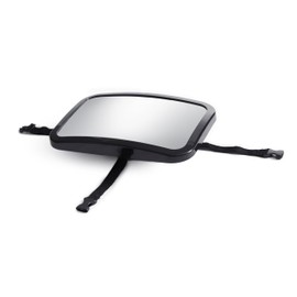 Greenco Rear Facing Back Seat Baby View CAR Mirror - Large and Crystal Clear Sharp View Mirror