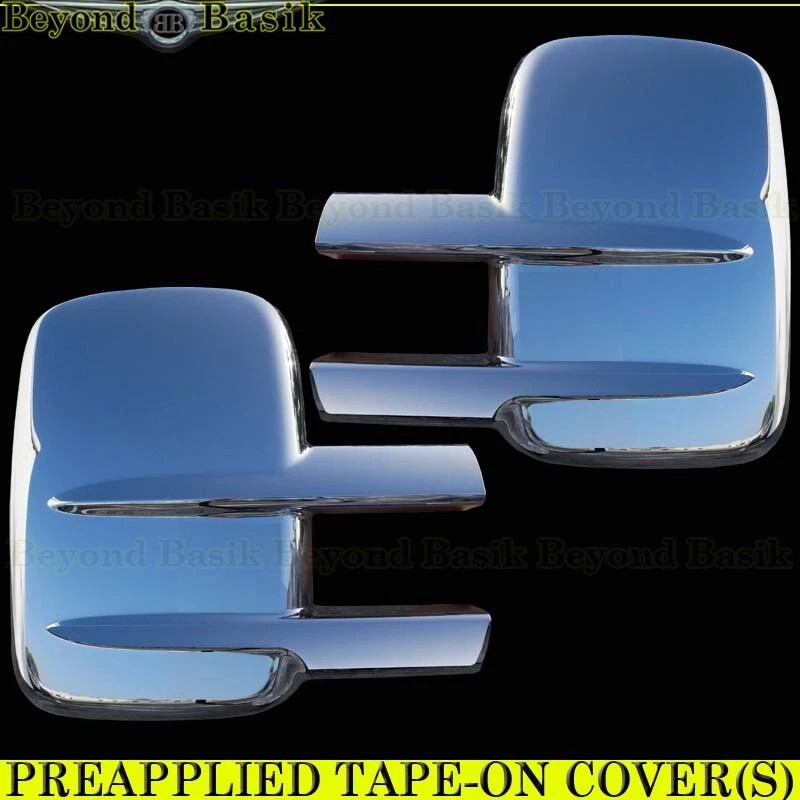 Torox 1999-2015 CHEVY SILVERADO 2500/3500 TOWING FULL Chrome Mirror Covers