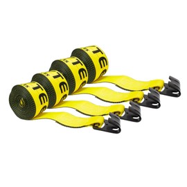 Mytee Products (4 Pack) 4 in. x 50 ft. Winch Strap with Flat Hook