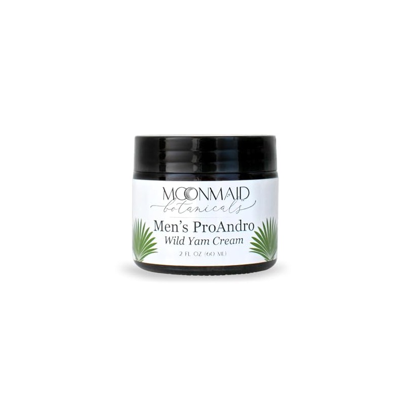 MoonMaid Botanicals ProAndro Men's Wild Yam Cream with Saw Palmetto