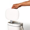 OXO Good Grips EASY-CLEAN COMPOST BIN - WHITE - 1.75