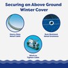 In The Swim Oval 12 x 24 Winter Cover for