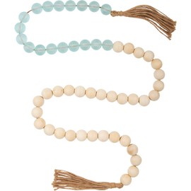 Primitives by Kathy Beaded Garland - Sea Glass