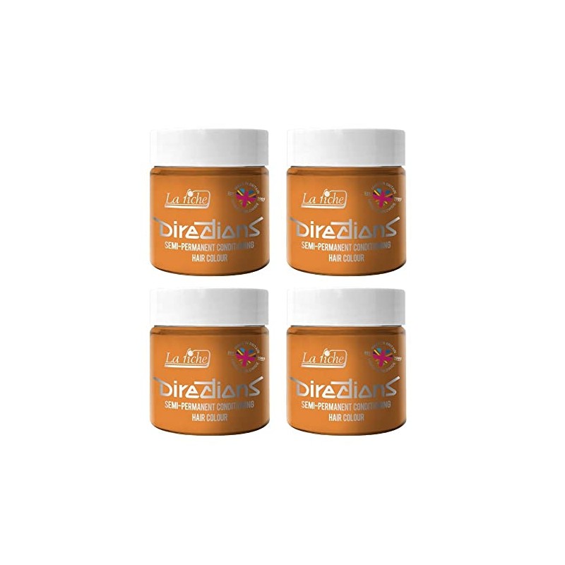 La Riche Directions Semi-Permanent Hair Colour 100ml Tin 4 Pack