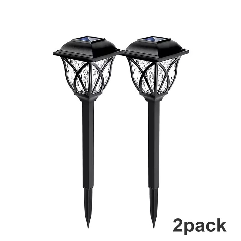 Solar Stake Light Outdoor Waterproof LED Garden Pathway Lights